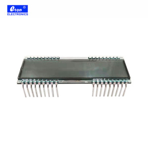 5,0 V TN LCD-Bildschirm 8-stellige 14-Segment-Anzeige Transparente LCD-Glasscheibe von - Product Image 2