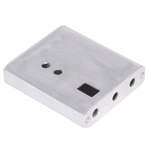 电子外壳制造商定制电气控制面板板铝制电源盒外壳 - Product Image 2