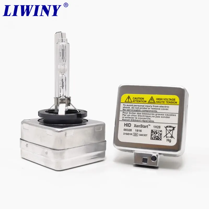 Liwiny — lampe de travail au xénon hid, lumière super brillante, 12V 55w, au xénon pour voiture d1s d1c d1r, pour formule voiture,