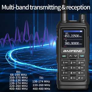 Baofeng-Walkie-talkie de un solo toque, radio bidireccional FM/AM de largo alcance con seis bandas de frecuencia, 999CH UP, 17 Pro, con radio de dos vías, FM/AM, de largo alcance, para la búsqueda de frecuencia, de un solo toque, para el teléfono, de la marca Baofeng - Product Image 3