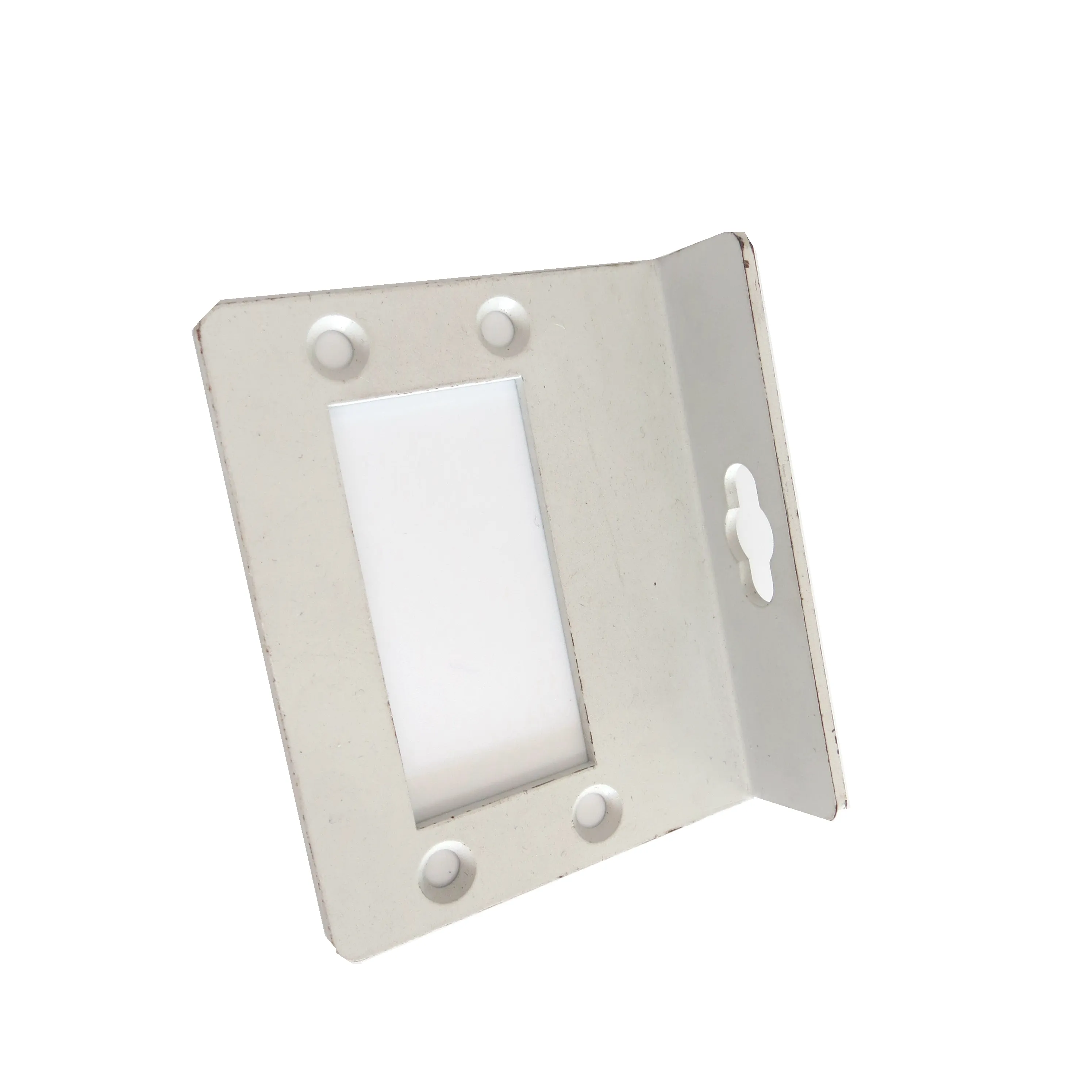 OEM ODM personalizzato luce quadrata piastra di uscita coperchio decorativa piastra di parete metallica combinazione