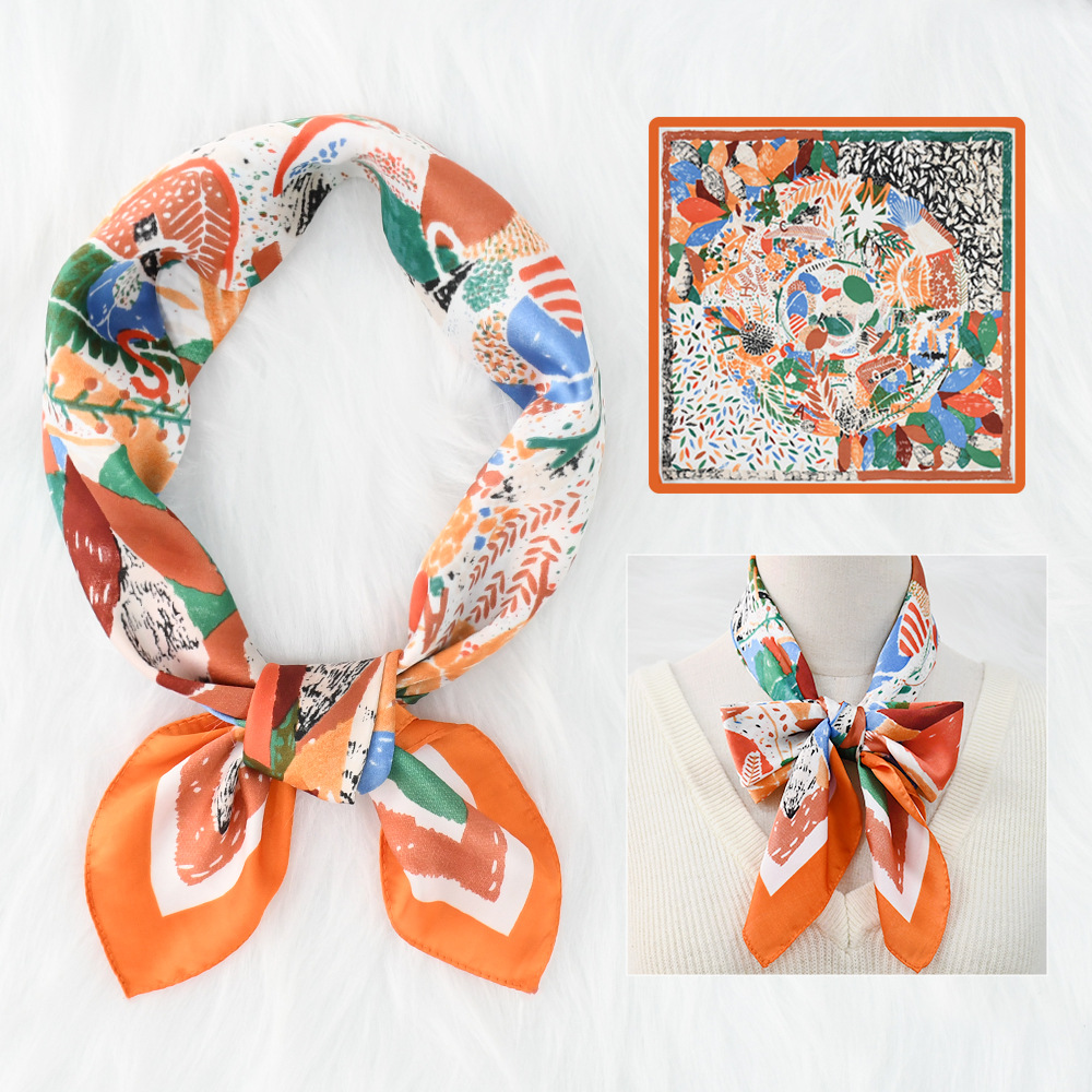 46 four seasons with you-orange-7070cm