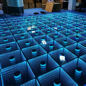 Visive 3D Abyss pannello da ballo piastrelle da pavimento festa luci Decorative da palcoscenico lampada a terra in mattoni Dj Disco Display da parete parole - Product Image 6
