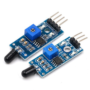 Módulo de sensor de detección de llama IR de 3 pines Módulo de recepción de infrarrojos de 3,3 V-5V para Arduino DIY Kit