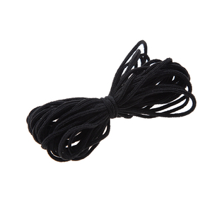工厂免费样品3/5毫米耳环松紧带圆形弹性耳环弹性面罩软线 - Product Image 3