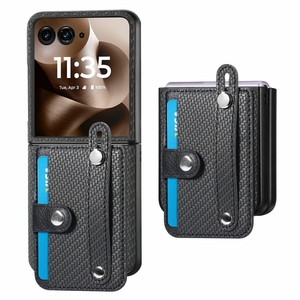 เคสโทรศัพท์ดีไซน์แบบเข็มขัดพิเศษสำหรับ Moto RAZR 60เคสฝาหลังมีที่ใส่บัตรสำหรับ Galaxy Z Z flip 5 - Product Image 2