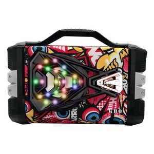Portable Outdoor Subwoofer Bass Speaker 20W Music Sound <strong>System</strong> KBQ-2012 Stand <strong>Function</strong> Loudspeaker with Mic - Product Image 3
