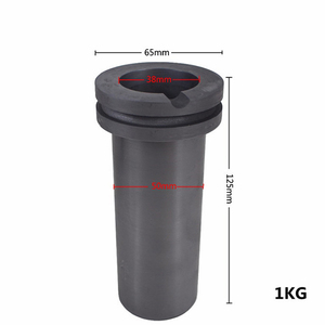 中国工厂价格耐高温石墨熔炼金坩埚石墨坩埚 - Product Image 1