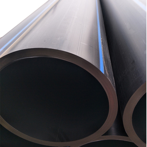 Polietilen malzemeden yapılmış sulama için mavi renkli esnek PE sevk borusu 6mm kalınlığında UPVC yuvarlak kafa - Product Image 5