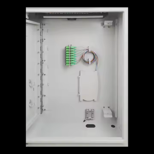 Açık FTTH telekom kabine 1U yükseklik IP65 su geçirmez OLT ODF Fiber ağ için SC LC Fiber optik konektörler ile - Product Image 6