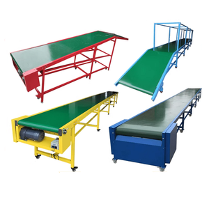 Modulare höhen verstellbare PVC-Gummi-Flach förderband boxen Verpackung Transport able Line PVC-Riemen Fördermaschine - Product Image 6