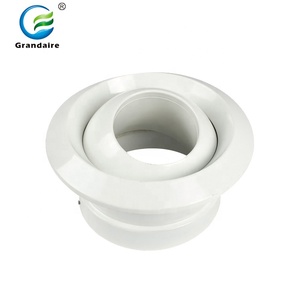 Ventilation Aluminium Round Eyeball Spout Ball Jet <strong>Nozzle</strong> air <strong>Diffuser</strong> for air Conditioning System - Product Image 1