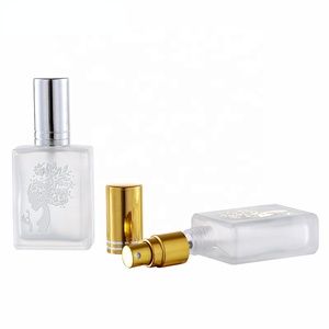 15ml <strong>DIY</strong> Empty Round Spray Atomizer Refillable Portable Gold Silver Frosted Glass <strong>Perfume</strong> Bottle Travel Cosmetic Container - Product Image 5