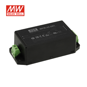 แหล่งจ่ายไฟสลับโมดูล AC-DC MPM-45-5ST 40W ประเภทขั้วเซนต์ทางการแพทย์ MPM-45 5V 8A พลังงาน Meanwell - Product Image 1