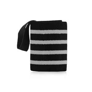 Correas ajustables con logotipo personalizado, soporte de compresión elástico para pulgar, muñequeras para levantamiento de pesas - Product Image 1