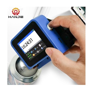 Andheld-Tinten strahl drucker für Papier Kunststoff Holz Metall Glas Chargen code Verfalls datum Tragbare Touchscreen-Codier maschine - Product Image 1