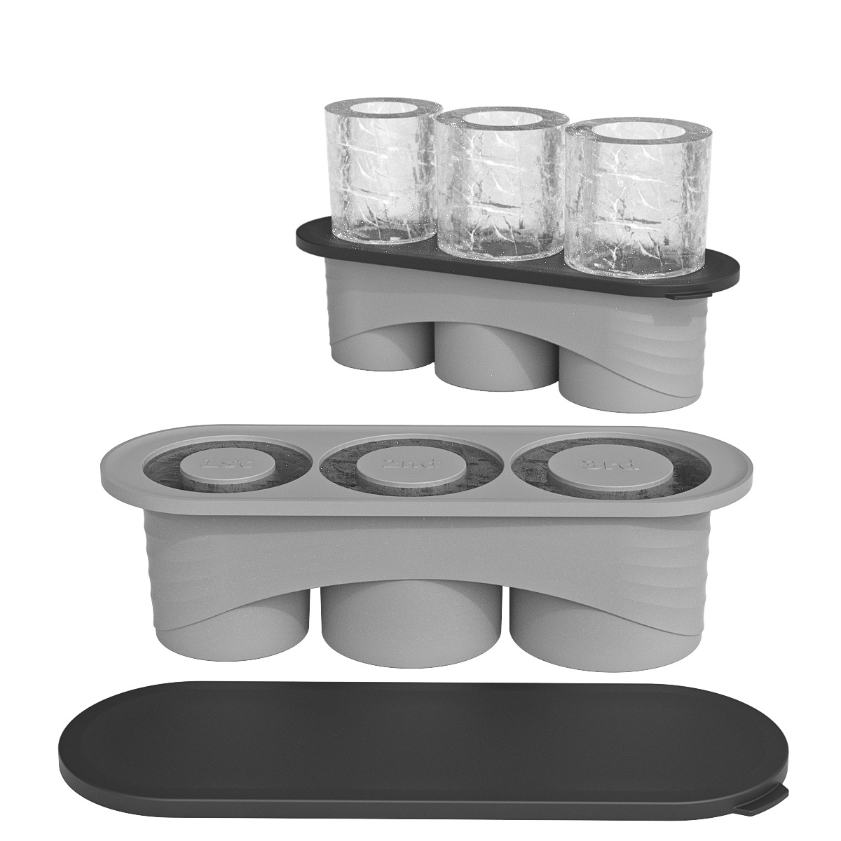Nuevo 3 en uno gris