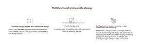 Il Design del nuovo modello presenta una grande soluzione di archiviazione per reti di dati per infrastrutture ad alte prestazioni RS2825RP + 3U 16Bay - Product Image 2