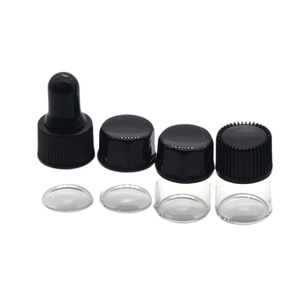 Frascos de vidrio ámbar vacíos de 2ml, 3ml, 5ml, muestra de Frascos cuentagotas de aceite esencial - Product Image 6