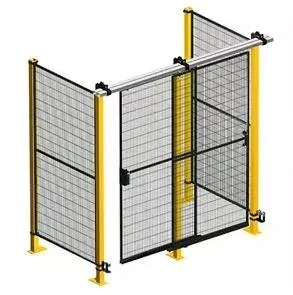Rete metallica saldata pannello di recinzione per officina di fabbrica foro quadrato di separazione recinzione con servizi di taglio e piegatura personalizzati - Product Image 2