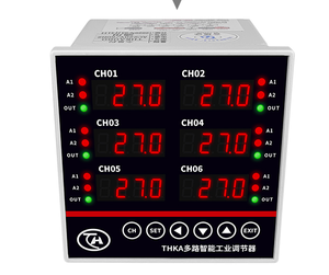 Controlador de temperatura de entrada de corriente y voltaje, multicanal, 4 canales, ipd