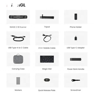 Revopoint Wholesale RANGE 2 <strong>3D</strong> Scanner up to 0.1 mm Precision Fast and Powerful Large <strong>Object</strong> Infrared Light <strong>3D</strong> <strong>Scanning</strong> Machine - Product Image 5