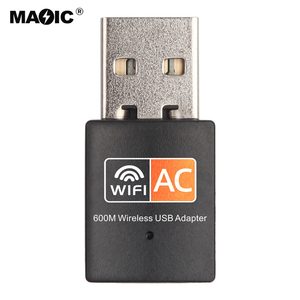 Venta superior Realtek RTL8811CU Chipset Dual Band 2,4G 5GHz 600Mbps Adaptador inalámbrico USB para computadora portátil y de escritorio - Product Image 1