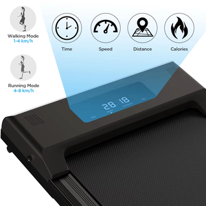 Walking Pad Mini elektrisches Laufband unter Schreibtisch Laufmaschine für zu Hause oder im Büro
