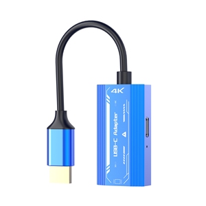 高清电视至USB C型母适配器，带DV 5v铝合金高清适配器，适用于电视和计算机4k60hz - Product Image 3