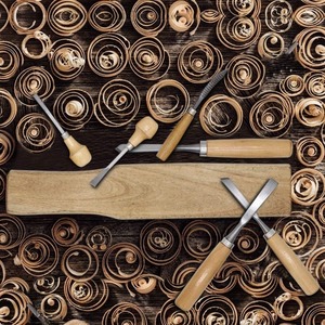 Factory Outlet 16PCs Multi-Función de acero DIY Escultura Premium Carpintería Tallado Herramientas Set Cinceles