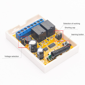 Universal Wireless Remote <strong>Control</strong> Switch DC AC 12V 24V 2CH 10A Relay Receiver Module for Various Wireless <strong>Controls</strong>