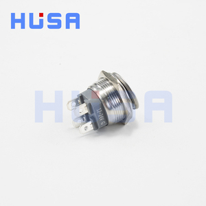 HUSA, interruptor basculante de palanca de 22MM, autoblocante personalizado, 12V, 220V, 15A, 20A, interruptor de botón pulsador, encendido y apagado, coche, RV, parada de arranque de barco automático - Product Image 4