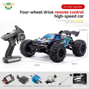 2.4GHz חשמלי מכונית שליטה מרחוק 4wd 1:16 rc מכונית צעצועים פלסטיק rc טנדר בנים מתנה 4*4 rc מכונית - Product Image 4
