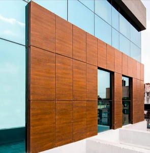 Design moderno Brikley solido HPL rivestimento della parete del pannello di legno compatto laminato pannello di parete - Product Image 1