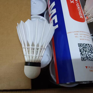 Bwf Ngỗng Lông Tự Nhiên Nút Chai Đá Cầu Cho Giải Đấu Lingmei 90pro - Product Image 3