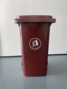 Üreticileri plastik çöp kutuları orta boy çöp ticari sıhhi kovaları reciclaje basureros çöp kovası 240 litre