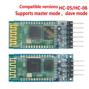 Nuovo HC-05 HC 05 hc-06 HC 06 RF Wireless ricetrasmettitore modulo Slave RS232 / TTL a UART convertitore e adattatore