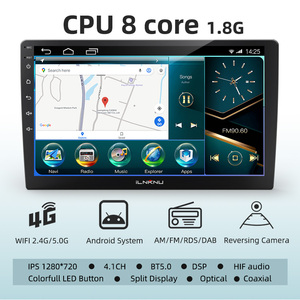 Radio con GPS para coche, reproductor con pantalla Universal, Android, 7, 9, 10,1 pulgadas, 1280x800, doble 2 Din - Product Image 5