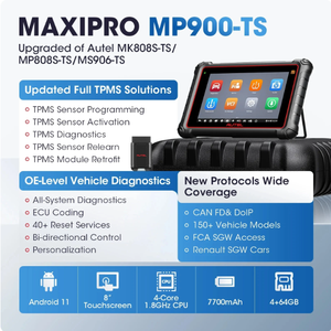 <strong>Autel</strong> MaxiPRO MP900TS Auto <strong>TPMS</strong> Programming Tool ABS Diagnostic <strong>Scanner</strong> and ECU <strong>Coding</strong> Upgrade MS906TS for Cars - Product Image 6