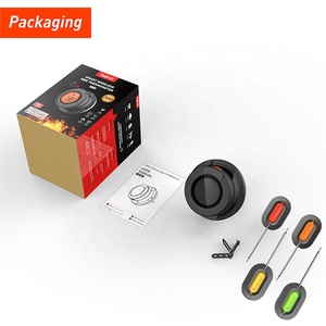 Venta al por mayor inalámbrico digital personalizado para Bluetooth Domo horno carne comida termostato sonda de metal para barbacoa horno controlador de temperatura