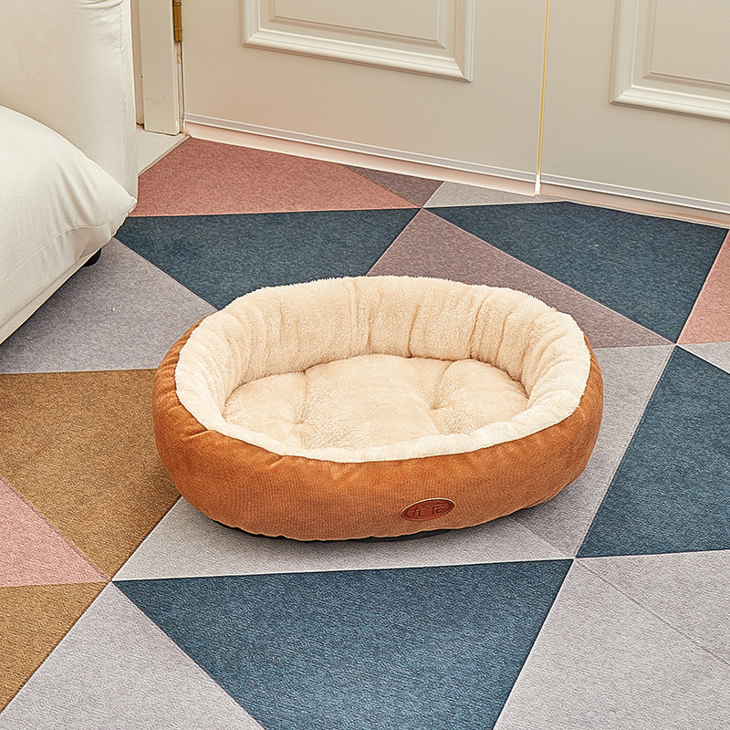 Marron, taille moyenne, 48-60CM