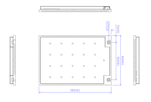 Compex WSB419 7 A02 IPQ4019 2x2 MU-MIMO Dualband 2,4 GHz 400 Mbit/s 5GHz 867 Mbit/s Mini-PCIe-Hochleistungs-WiFi-System modul - Product Image 2