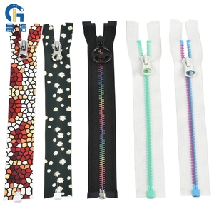 High Quality <strong>Nylon</strong> Zip <strong>String</strong> Pullers <strong>with</strong> Personalised Reflective Tape Open-End Clothes Zipper Head - Product Image 2