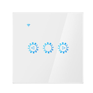 אלקסה Google הביתה אור dimmer מגע חכם ג 'ג 220v 3 דרך חכם מתג זכוכית פאנל חכם מתג חכם 40 בבוקר 110 מ "מ
