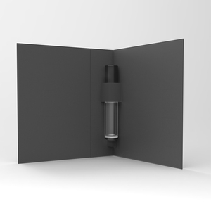 Logotipo personalizado 1ml 2ml 3ml <span class=keywords><strong>5ml</strong></span> Mini Portátil Vazio Tester Refill Spray Perfume Amostra Garrafas Com Cartão