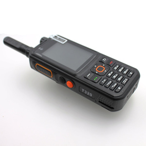4G LTE inalámbrico sistemas de intercomunicación de BT GPS radio de dos vías Android Zello POC radio jamón walkie talkie 100km IP radios T320 - Product Image 1