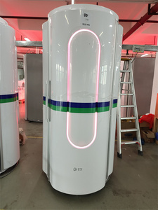 R مصنع مبيعات مباشرة كامل الجسم دباغة الجمال الجسم الشمس العمودي آلة دباغة الجسم المهنية معدات دباغة الجسم - Product Image 4