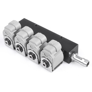 LPG/CNG/NGV Gas-Einspritz schiene LPG-sequentielles Kraftstoffs ystem für Sequential Injection Kit 2 oder 3 Ohm Auto injektor