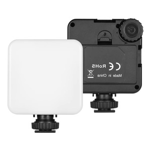 KM-72B Mini LED Video işığı RGB renk çok fonksiyonlu on-kamera dolgu işık telefonları kameralar için ABS stüdyo fotoğraf aydınlatma - Product Image 1