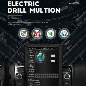 Sistema de Audio Universal para coche, reproductor Multimedia con pantalla Vertical, Mp5, Dvd, Usb, Wifi, transmisor Fm, Radio, estéreo, Android - Product Image 5